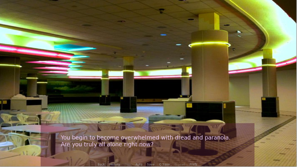 LIMINAL SPACE VISUAL NOVEL