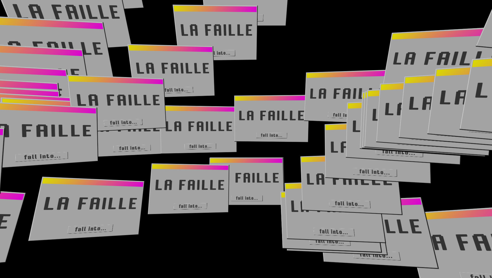 LA FAILLE
