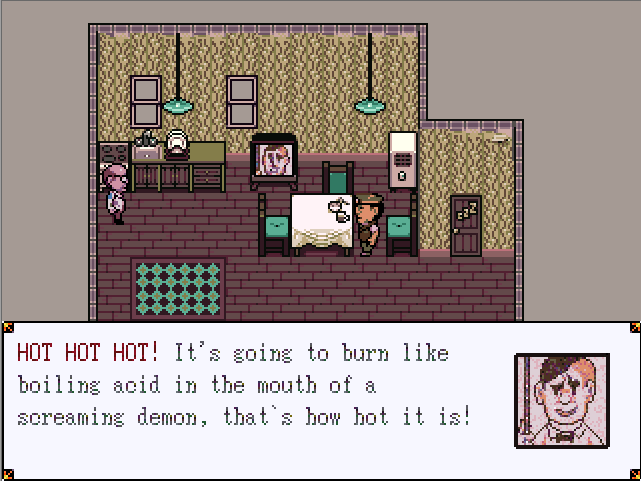 THERE SWINGS A SKULL