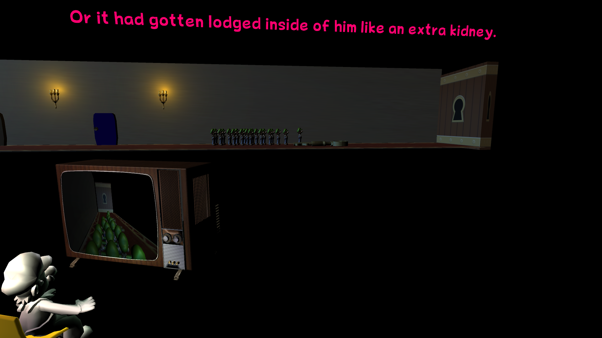 Winter, 2001: Someone Tell Luigi I Love Him