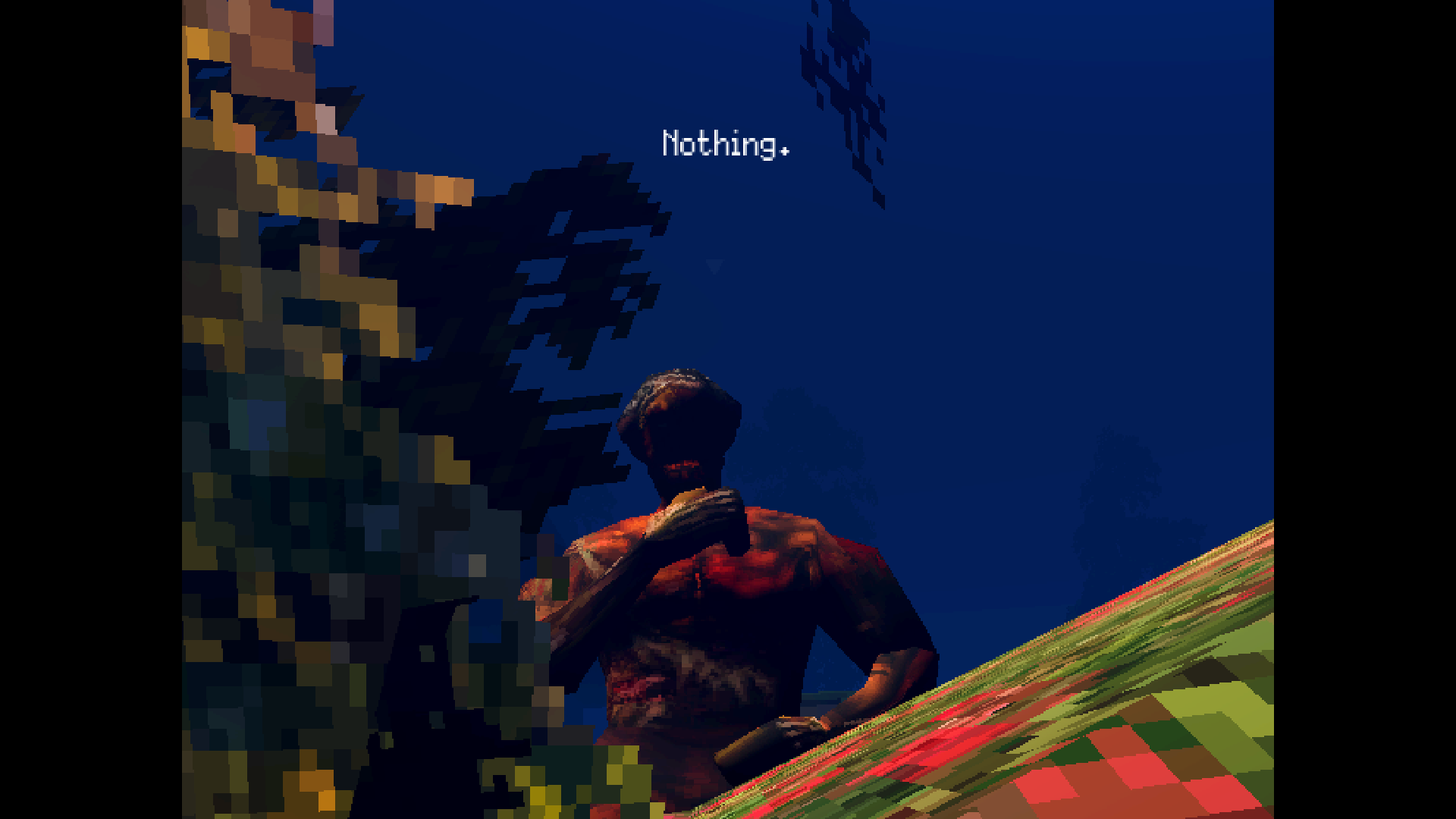 You See a Monster Smoking in The Parking Lot